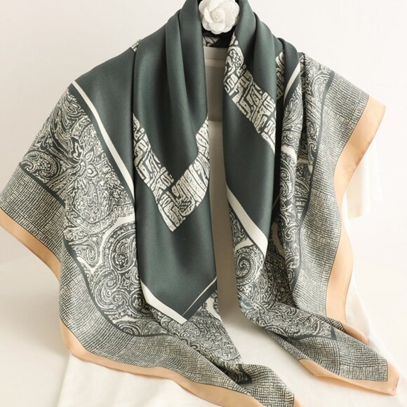 Paisley Printed Scarf - Picture 1 of 3